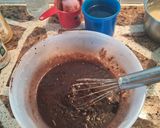 Foto del paso 2 de la receta: Torta vegana de chocolate con crema de maicena