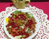 A picture of step 3 of Peanut Chaat.