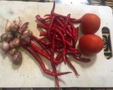 Foto langkah ke 3 dari resep Udang dan kentang sambel.