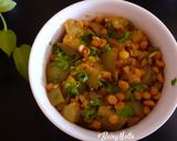 A picture of step 5 of Bottle gourd-Channa dal Subzi.