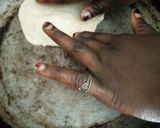 A picture of step 1 of Gurasa (bandashe).