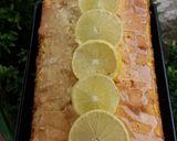 Foto langkah ke 7 dari resep Lemon butter cake with lemon glaze.