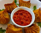 मोमोज़ (फ्राइड) Momos (fried) recipe in Hindi रेसिपी चरण 9 फोटो