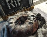 Foto del paso 8 de la receta: Nido de arañas (Bizcochocolatoso y esponjoso) 🕸️🕷️
