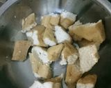 Foto langkah ke 2 dari resep Tumis kacang panjang tahu saos tiram.