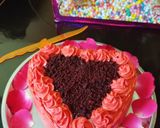 A picture of step 7 of Red velvet cake.