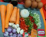 Foto langkah ke 1 dari resep "ORAK ARIK TELUR-SAYUR".
