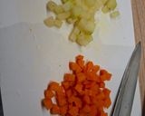 Zöldborsó leves csipetkével recept fázis 1 fotója