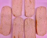 Foto del paso 1 de la receta: Tostas mañaneras al horno