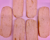 Foto del paso 1 de la receta: Tostas mañaneras al horno