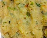 A picture of step 1 of Stuffed kulcha.