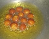 A picture of step 1 of GULAB JAMUN street style.