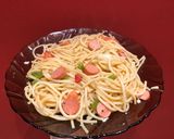 Foto del paso 2 de la receta: Pasta con salchichas