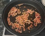 Foto del paso 1 de la receta: Garbanzos fritos...!!!Con Pimientos, jamón, Bacon y huevo 🍳