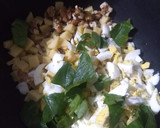 Foto del paso 1 de la receta: Ensalada de espinaca y queso