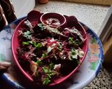 A picture of step 4 of Beetroot cabbage Chinese pakoda innovative recipe.