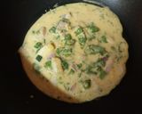A picture of step 2 of Vegan omelets.