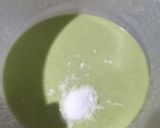 Foto langkah ke 4 dari resep Martabak Manis Pandan Teflon.