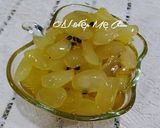 Hình bước làm 1 của món Sữa chua dằm hạt đác rim chanh dây