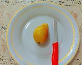 عکس مرحله 1 از دستور غذایِ‌ کمکیِ‌ نوزاد (پوره‌ گلابی🍐)