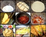 A picture of step 17 of Mexican Bean Chalupa.