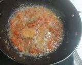 A picture of step 1 of Paneer capsicum masala.