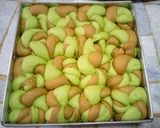 Foto langkah ke 7 dari resep Roti Kasur Kukus Moka Pandan.