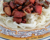 Foto del paso 8 de la receta: Pavo con pimientos en salsa de soja