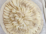 Tarta de manzana hojaldre (rápida y fácil)