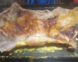 Foto del paso 3 de la receta: Matambrito en mostaza y miel a la chapa y verduras en vinagreta