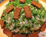 A picture of step 8 of 🌱 “April” Spring Salad — Viral Crunchy No-Mayo Salad.