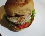 รูปขั้นตอนการทำที่ 7 ของ เบอร์เกอร์ไก่