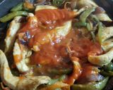 Foto del paso 9 de la receta Fajitas de Trigo y Maíz con Pollo con verduras agridulces