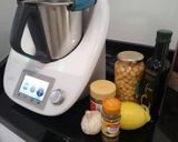A picture of step 1 of Hummus.