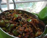 ढोबळी मिरची चा ठेचा (dhobli mirchi cha thecha recipe in marathi) रेसिपी स्टेप 7 फोटो 