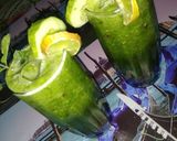 A picture of step 2 of Glowy green smoothie.