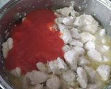 A picture of step 2 of Chicken Breasts with Curry. Canario Solé.