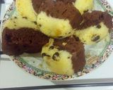 Foto langkah ke 9 dari resep Bolu Kukus Cok Kumis 😅 (Cokelat Keju Kismis).