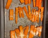 A picture of step 2 of “Carrot fries”.