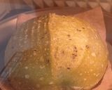 Foto langkah ke 19 dari resep Wijen Hitam Putih Pandan Sourdough Bread (Open Bake Method).