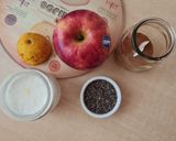 A picture of step 3 of Apple, Yogurt, Cinnamon, and Chia Smoothie 🍶 Indian-style Lassi 🇮🇳.