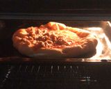 Foto del passaggio 7 della ricetta Pizza a canotto. Cottura con il metodo padella e grill