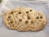 Focacce di farro con lievito madre vegan