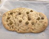 A picture of step 5 of Vegan Sourdough Spelt Focaccia.