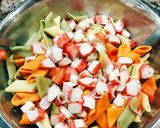 Foto del paso 3 de la receta: Ensalada fría de fideos