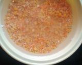 A picture of step 1 of Panchmel dal.