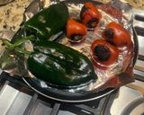 A picture of step 3 of Chiles en Nogada to Celebrate Mexican Independence 🇲🇽.