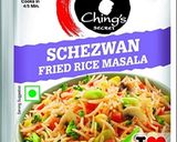 A picture of step 6 of Schezwan Rice.