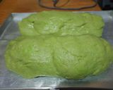 Foto langkah ke 4 dari resep Roti Kukus Pontianak Pandan.
