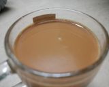 A picture of step 3 of Gulkand tea.